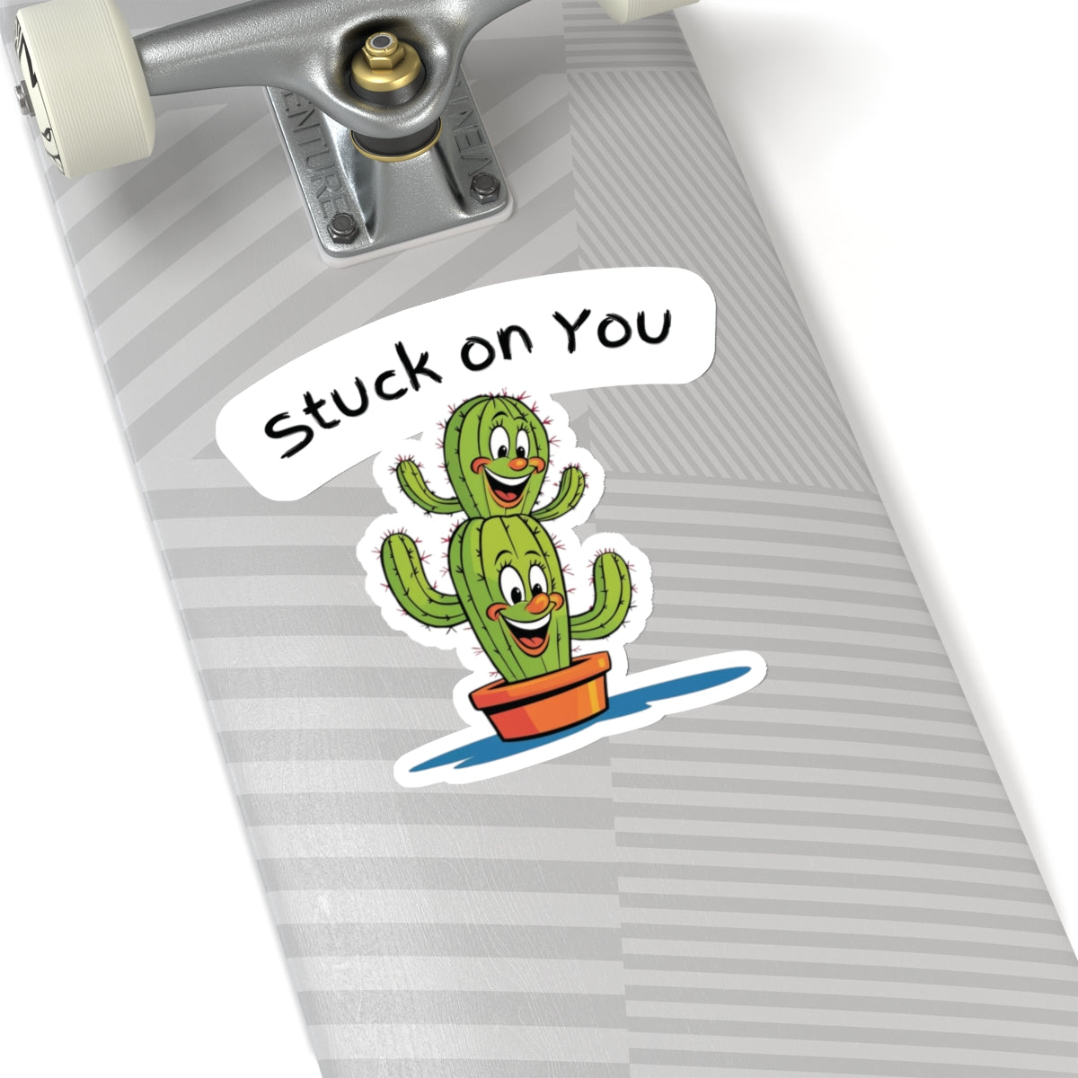 Cactus Stickers - Stuck on You - Love and Prickly Vibes