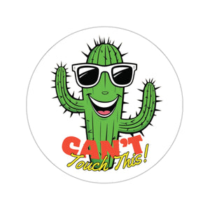 Cant Touch This Cactus Sticker With Funny Desert Vibes Vinyl Sticker