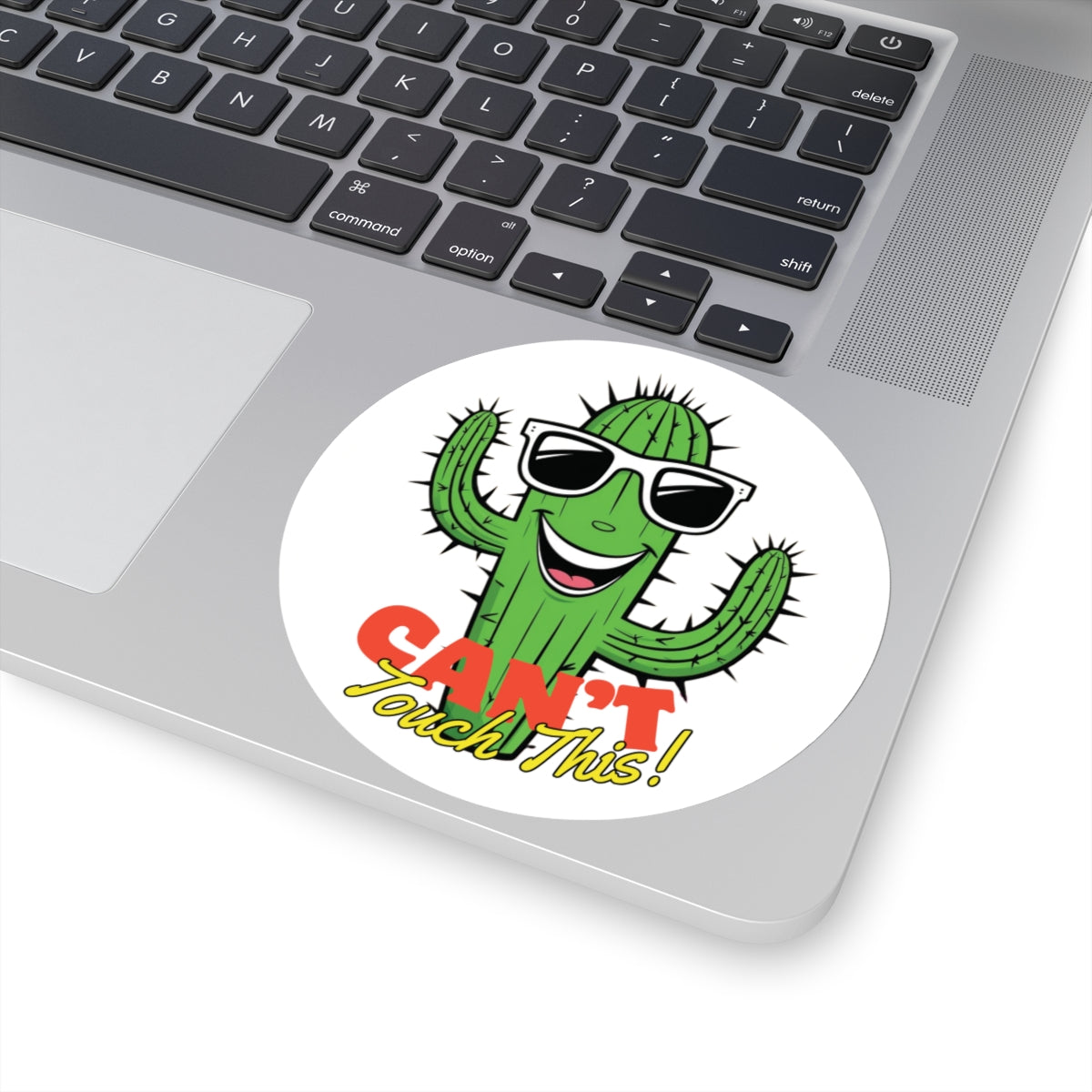 Cant Touch This Cactus Sticker With Funny Desert Vibes Vinyl Sticker